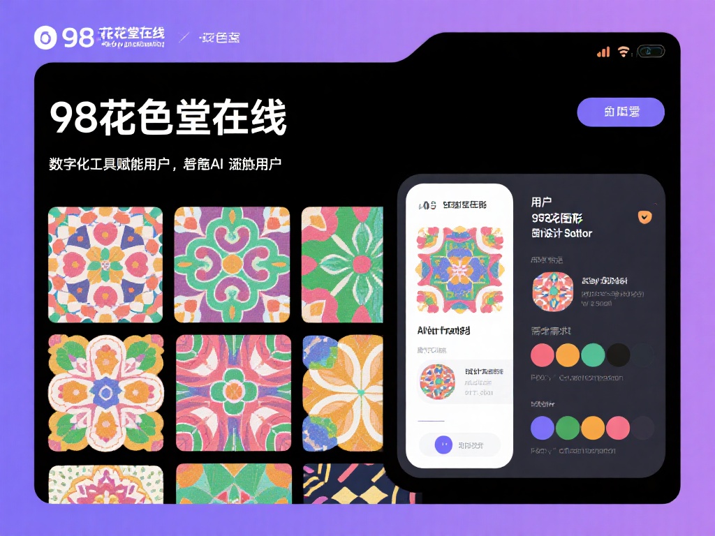 对于98花色堂在线而言，可以通过数字化工